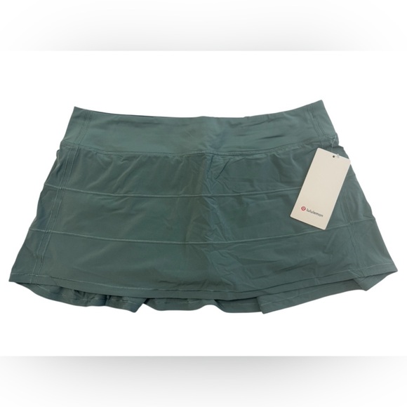 Lululemon Pace Rival Mid Rise Skirt in Tidewater Teal - Picture 5 of 9